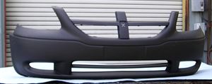 Picture of 2005-2007 Dodge Caravan Grand Caravan; w/o fog lamps Front Bumper Cover