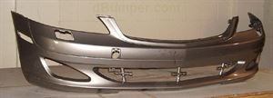 Picture of 2008-2009 Mercedes Benz S450 W221; w/o Sport Pkg; w/o Parktronic Front Bumper Cover