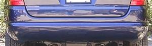 Picture of 2000 Mercedes Benz ML55 w/o trailer coupling; textured Rear Bumper Cover