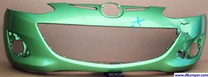 Picture of 2011-2013 Mazda MAZDA2 Front Bumper Cover