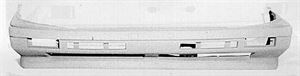 Picture of 1986-1989 Nissan Stanza 4dr wagon; 2WD Front Bumper Cover