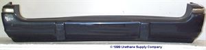 Picture of 1994-1995 Plymouth Voyager 112 in. WB; w/impact strip; w/o spoiler Rear Bumper Cover