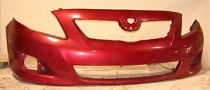 Picture of 2009-2010 Toyota Corolla BASE|CE|LE|XLE; w/o Spoiler Holes Front Bumper Cover