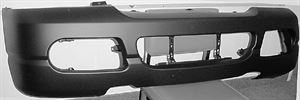 Picture of 2003-2005 Ford Explorer except 2dr Sport; XLT; black Front Bumper Cover