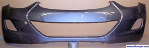 Picture of 2011-2013 Hyundai Elantra Sedan; USA Built Front Bumper Cover