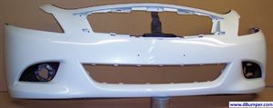 Picture of 2010-2013 Infiniti G37 BASE|JOURNEY; Sedan Front Bumper Cover