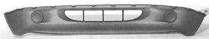 Picture of 1997-1998 Dodge Dakota Pickup lower; w/o fog lamps; textured gray Front Bumper Cover